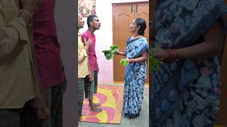 అమ్మ చూడండి పప్పు చేయడానికి ఎంత పెద్ద ఆకులు తీసుకొచ్చింది