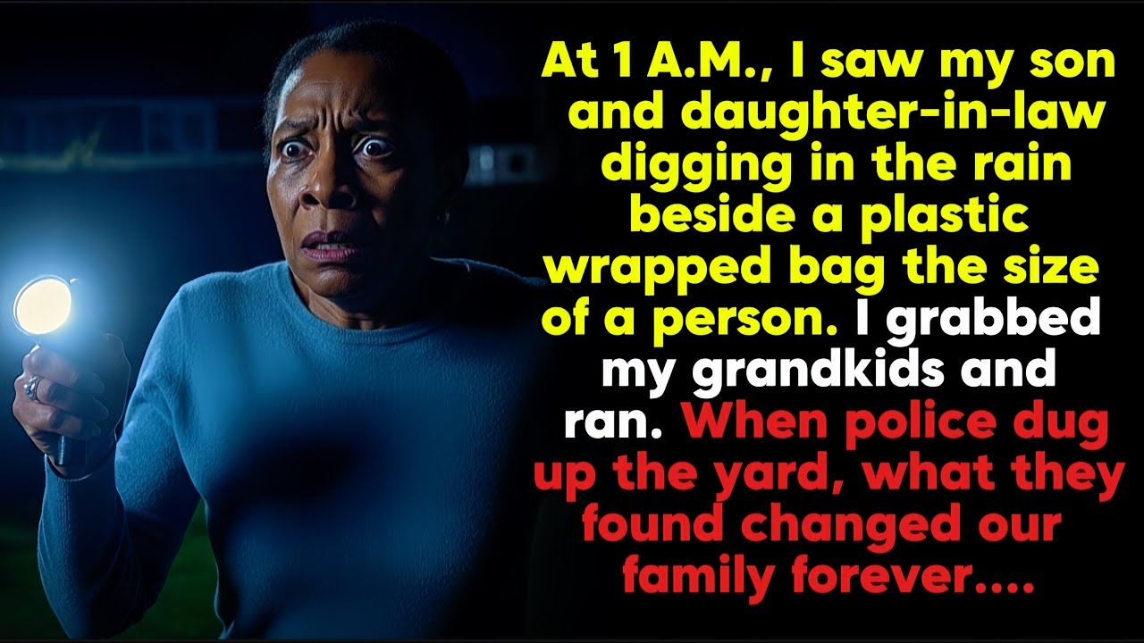 What I Saw at 1 A.M. in My Son's and Daughter-in-Law's Backyard Made Me Take the Kids and Run...