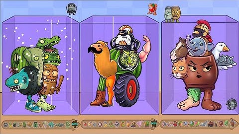 Merge Fellas Italian Brainrot Gameplay Walkthrough Reaching Max Level Brainrot Zombie vs ThreevsFour