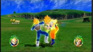 Dragonball raging blast 2 ssj vegeta 84 hit combo
