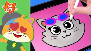 44 Kedi Dijital Sanat Okulu Na-Sıl Çi-Zi-Lir Derslerimiz