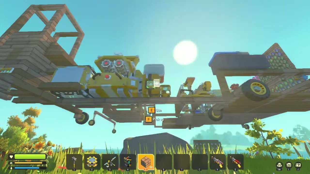 Scrap Mechanic - Vanilla Survival - Live Stream 31