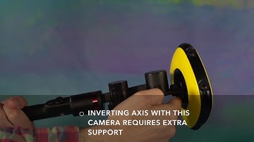 Balancing the VUZE 360 Camera with the MOZA Guru 360° Camera Stabilizer