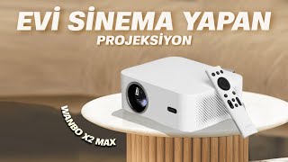 Evi̇ Si̇nema Yapan Projeksi̇yon Wanbo X2 Max Incelemesi