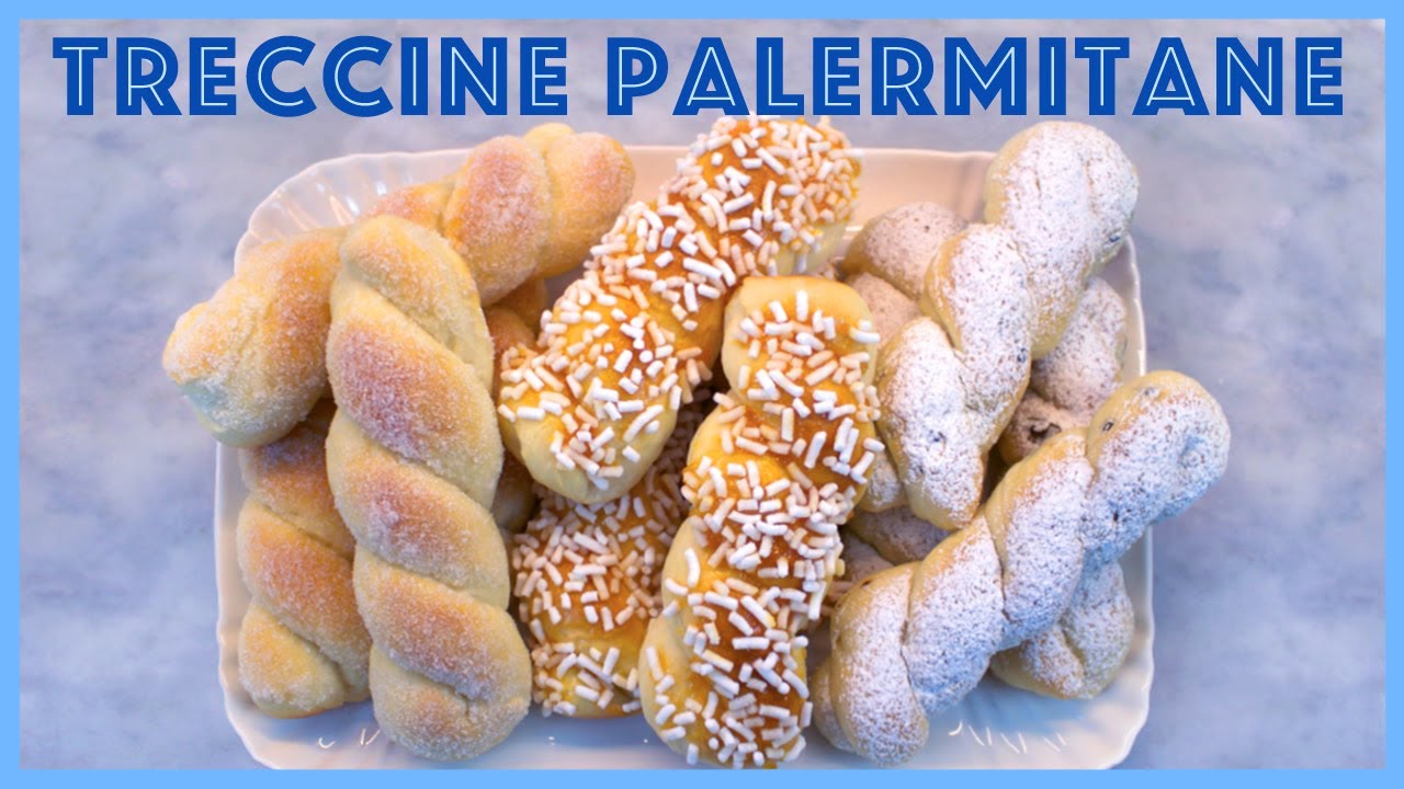 TRECCINE PALERMITANE || di 3 tipi | facilissime e sofficissime | Cucina Con Emilio