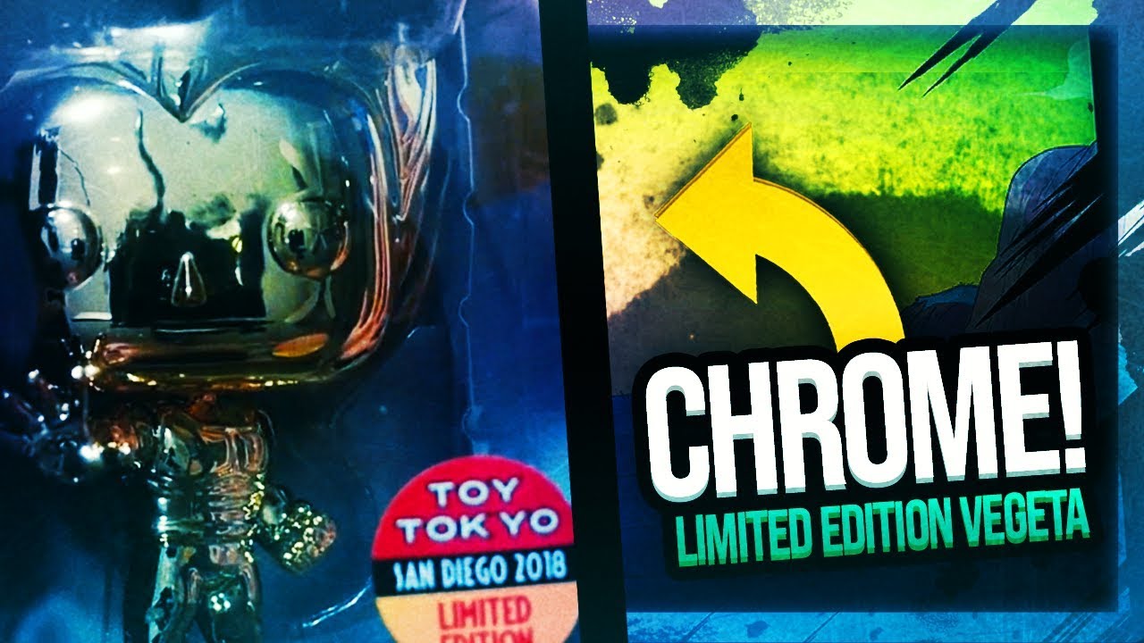 chicken ready INSANE LIMITED EDITION DRAGON BALL FUNKO POP HAUL! CHROME VEGETA!?