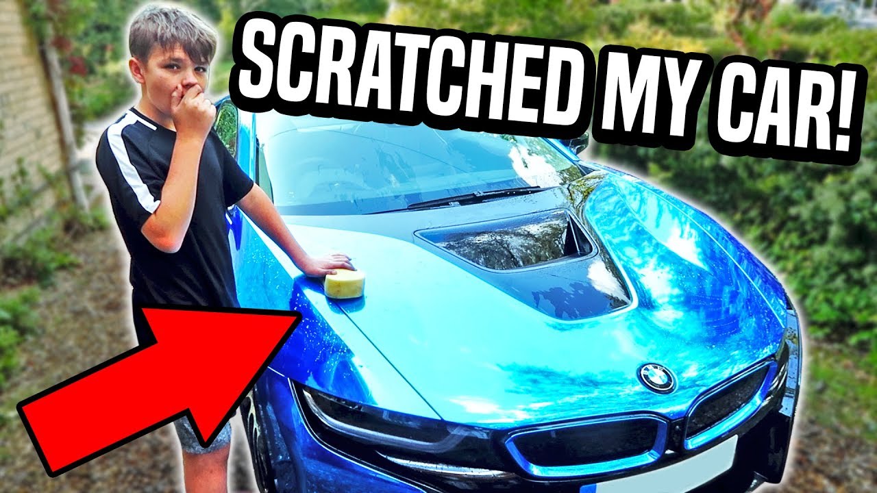 HE SCRATCHED MY BRAND NEW CAR - YouTube