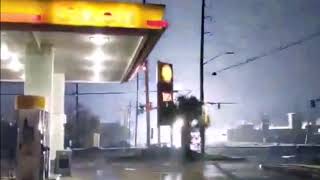 Freak Electrical Power Lines Exploding Continuously For Minutes.