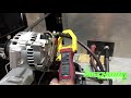 Comparison Video Mechman 320A vs Stock Ford Super Duty Diesel Alternator.