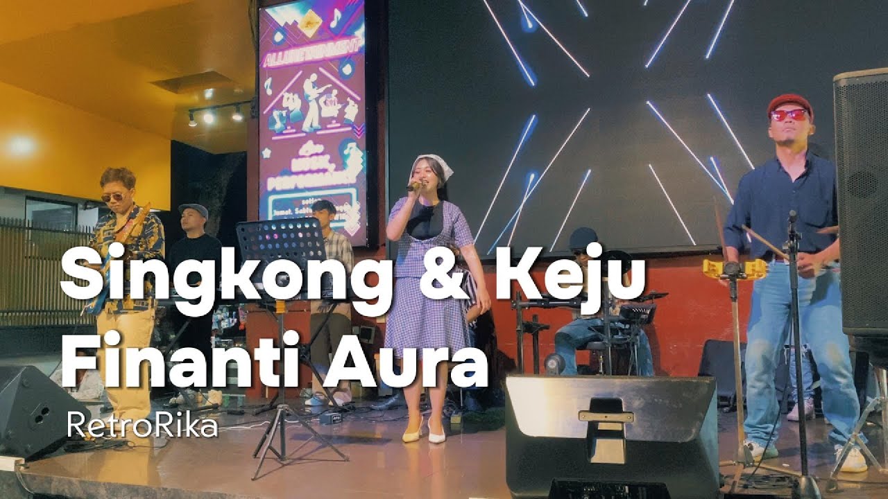 OM RETRORIKA ft. FINANTI AURA - SINGKONG DAN KEJU | JADOEL | LIVE AT ALLURE SQUARE WSB
