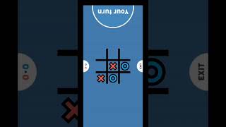 TIC TAC TOE game wining easily 😅 #tictactoegame #tictac #game #wining #easily #shorts screenshot 4