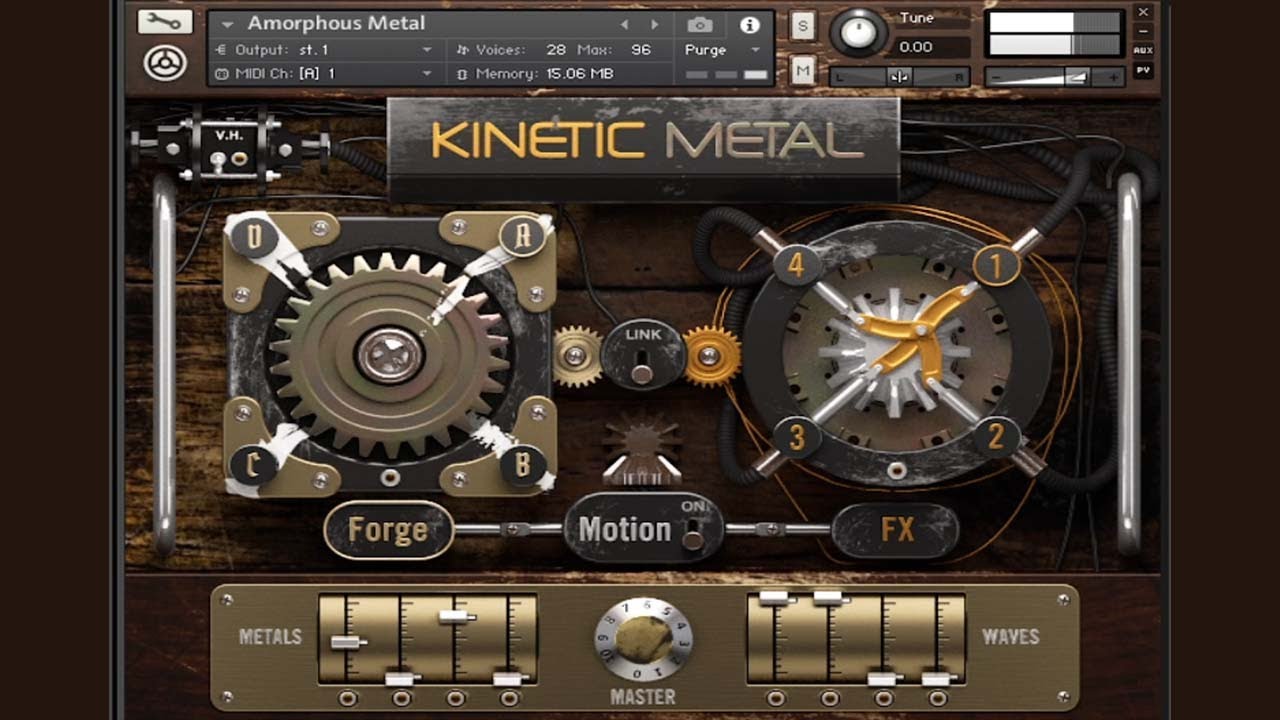 METALLIC SYNTHESIS // KINETIC METAL FOR KONTAKT