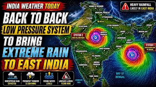 India Weather Today: Back To Back Low Pressure System To Bring Extreme Rain To East India