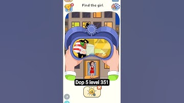 Dop 5 level 351 complete ✅ Find the girl #gaming #shortsviral #viral #foryou #clipclaps #myvideo#1k