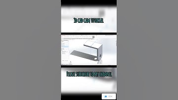 Solidworks 3d Modeling | Solidworks Basic 3d Modeling