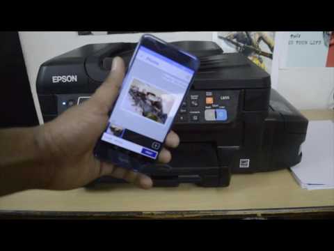 Epson L655 printer while printing