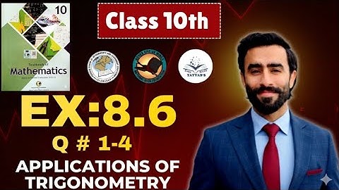 Exercise 8.6 Q # 1-4 Class 10 NBF | Ex 8.6 Class 10 NBF| Class 10 Ex 8.6 Mathematics