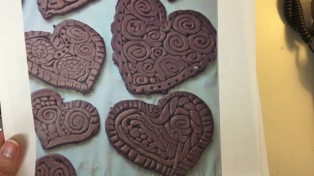 Clay Coil Hearts YouTube