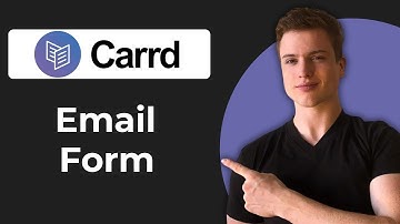 How To Add Email Form In Carrd (2025 Guide)