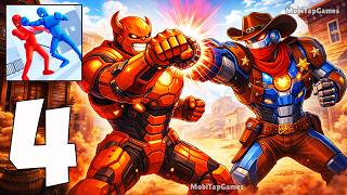 🥊 Stickman Ragdoll Fighter - Gameplay Walkthrough - Ultimate Stickman Combat Part 4 (iOS, Android) screenshot 5