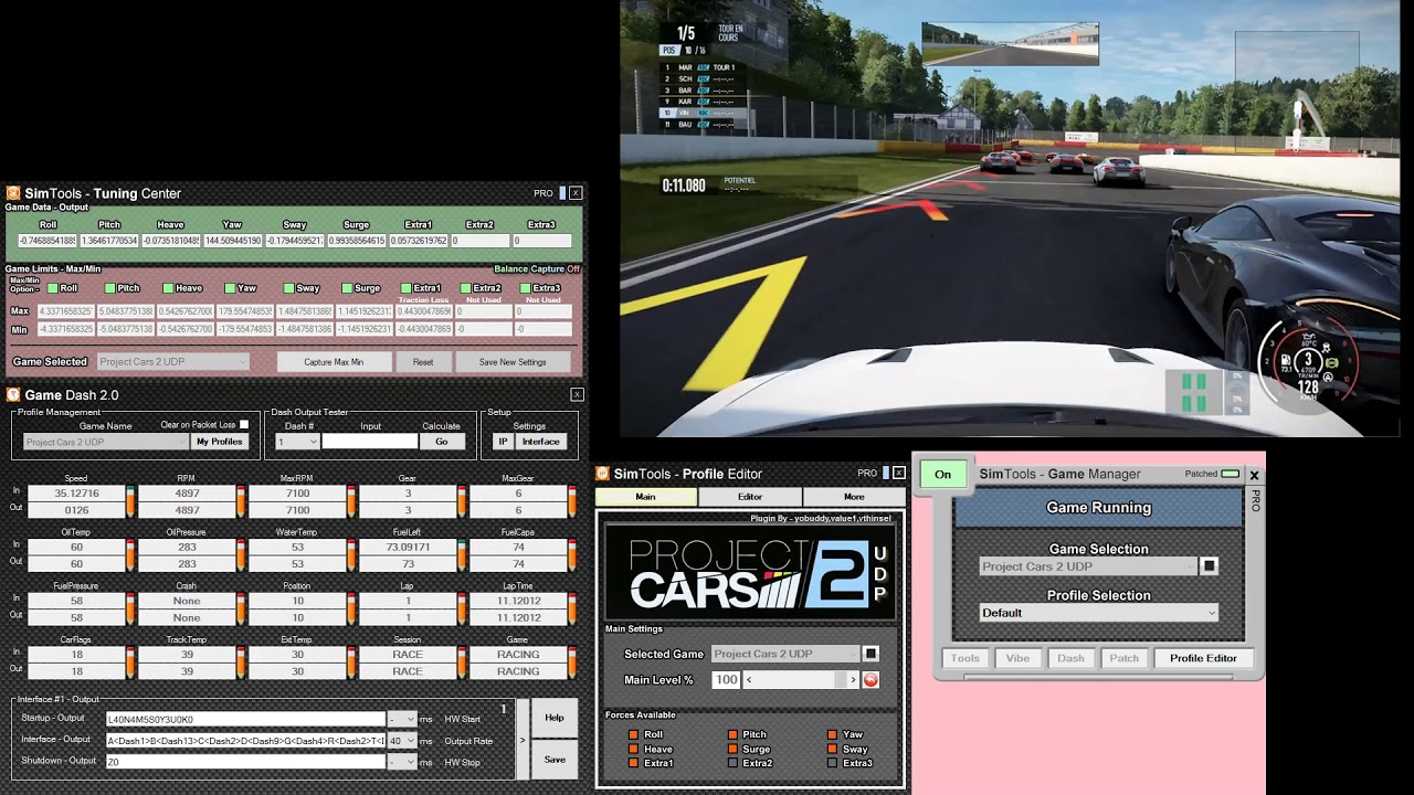 Project CARS, Software