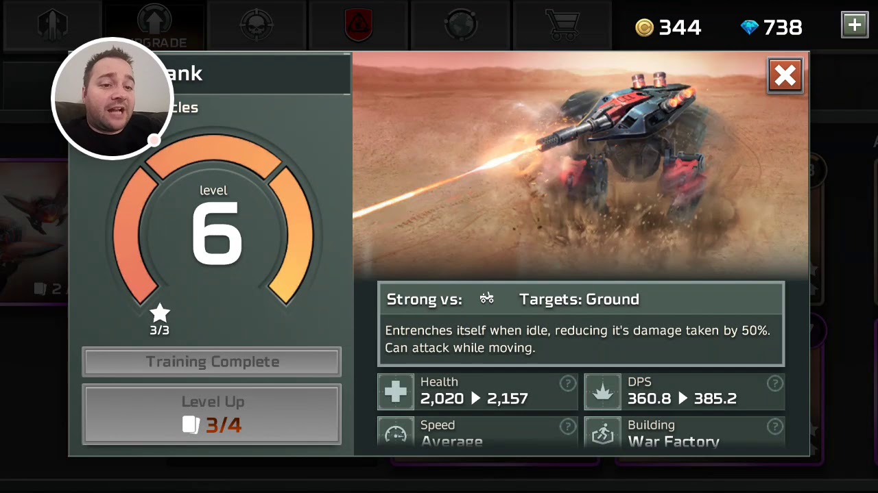 Command & Conquer: Rivals - shock+ tic tack tank