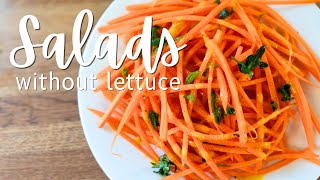 Fresh & Flavorful: 3 Game-Changing Salad Recipes Without Lettuce!