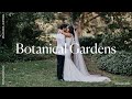 Rebecca  alex  botanical gardens wedding  melbourne australia