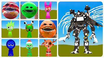 NEXTBOTS IN PLAYGROUND MOD ALL PLANETS WAKEUP, SPRUNKI PHASE 2 VS TVMAN EVOLUTION GARRY’S MOD