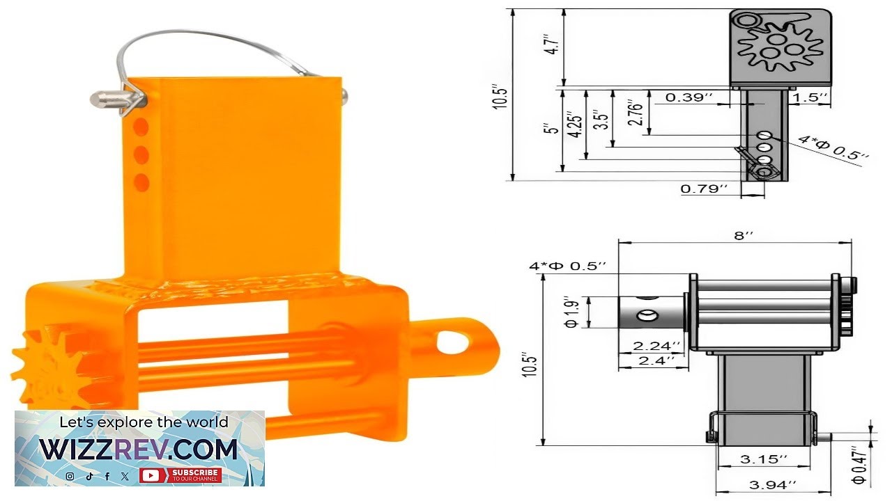 Лебедка Garvee Trailer Stake Pocket, мощная лебедка для тяжелых условий эксплуатации, бортовые пр...