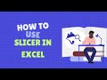 Excel Slicers Tutorial — Filter Data with One Click