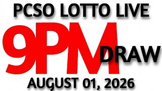 Lotto Result Today 9pm Draw August 01, 2026, 2026 Swertres Ez2 PCSO LIVE