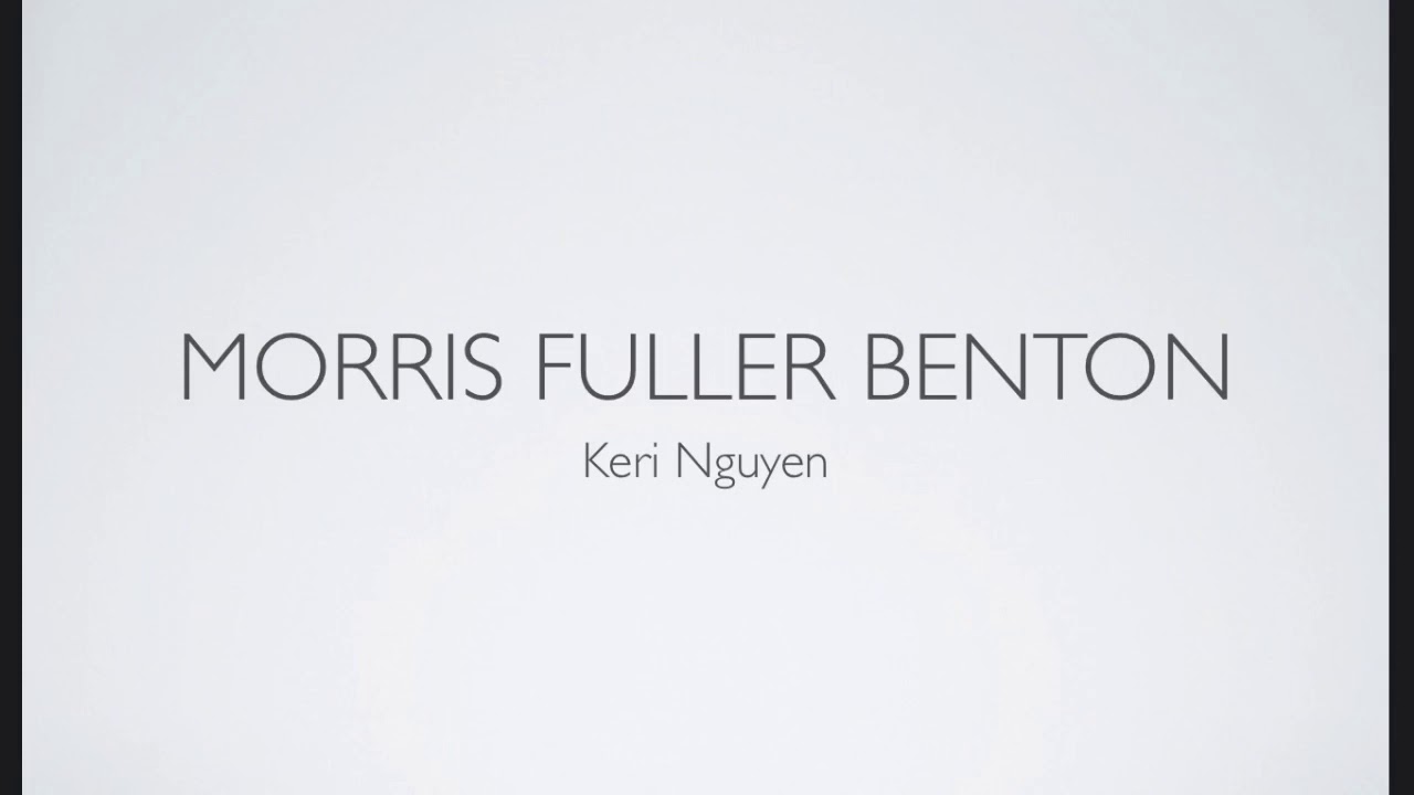 Morris Fuller Benton