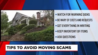 How to avoid scams when moving