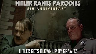 Hitler gets blown up by Grawitz