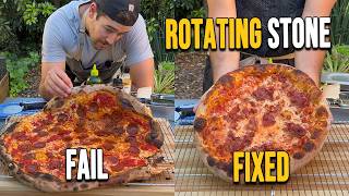 I Tested Ooni's New Rotating Stone (And Immediately Ruined My First Pizza)