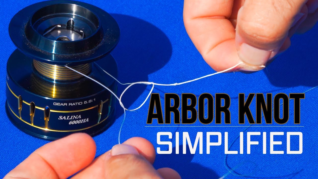 How to Connect Fishing Line to a Reel with an Arbor Knot