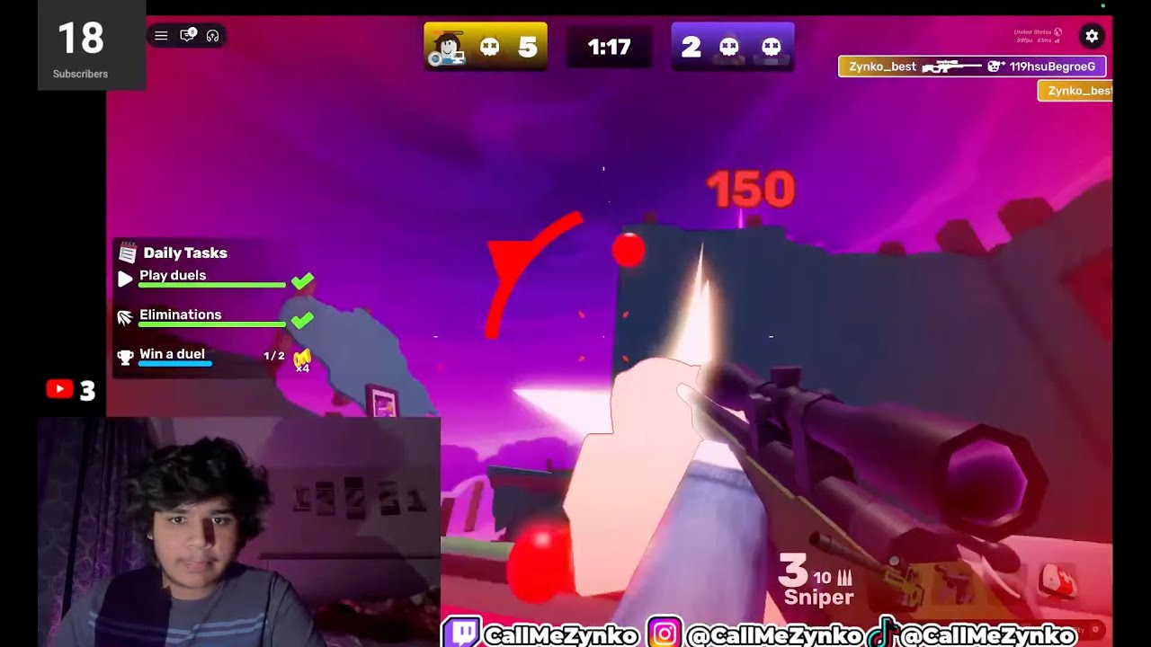 Brawlhalla 1v1 WAR ⚔️ + Rivals on Roblox with OZZY & Mr.601Live