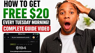 COMPLETE VIDEO GUIDE TO GET FREE 🆓 $20 EVERY TUESDAY  MORNING 
