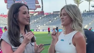 Mini Mics with Lisa and Megan #nwsl