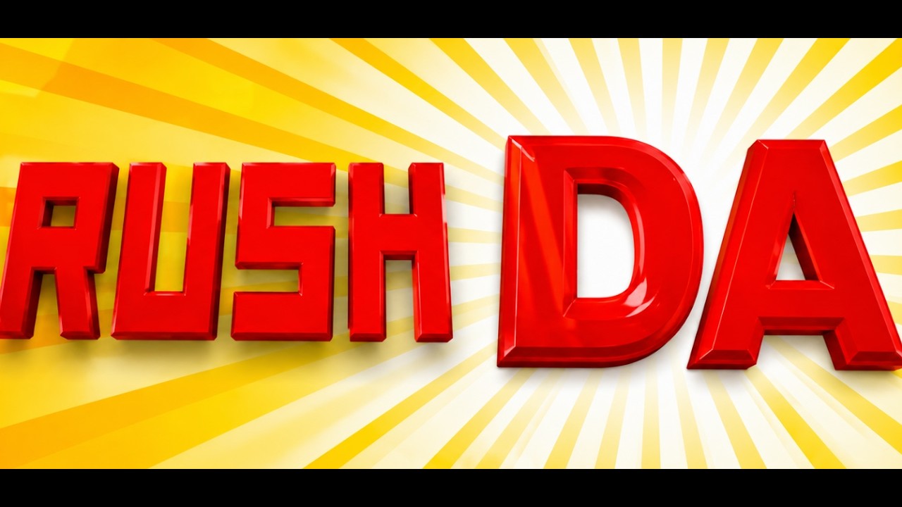 RUSH DA - YouTube