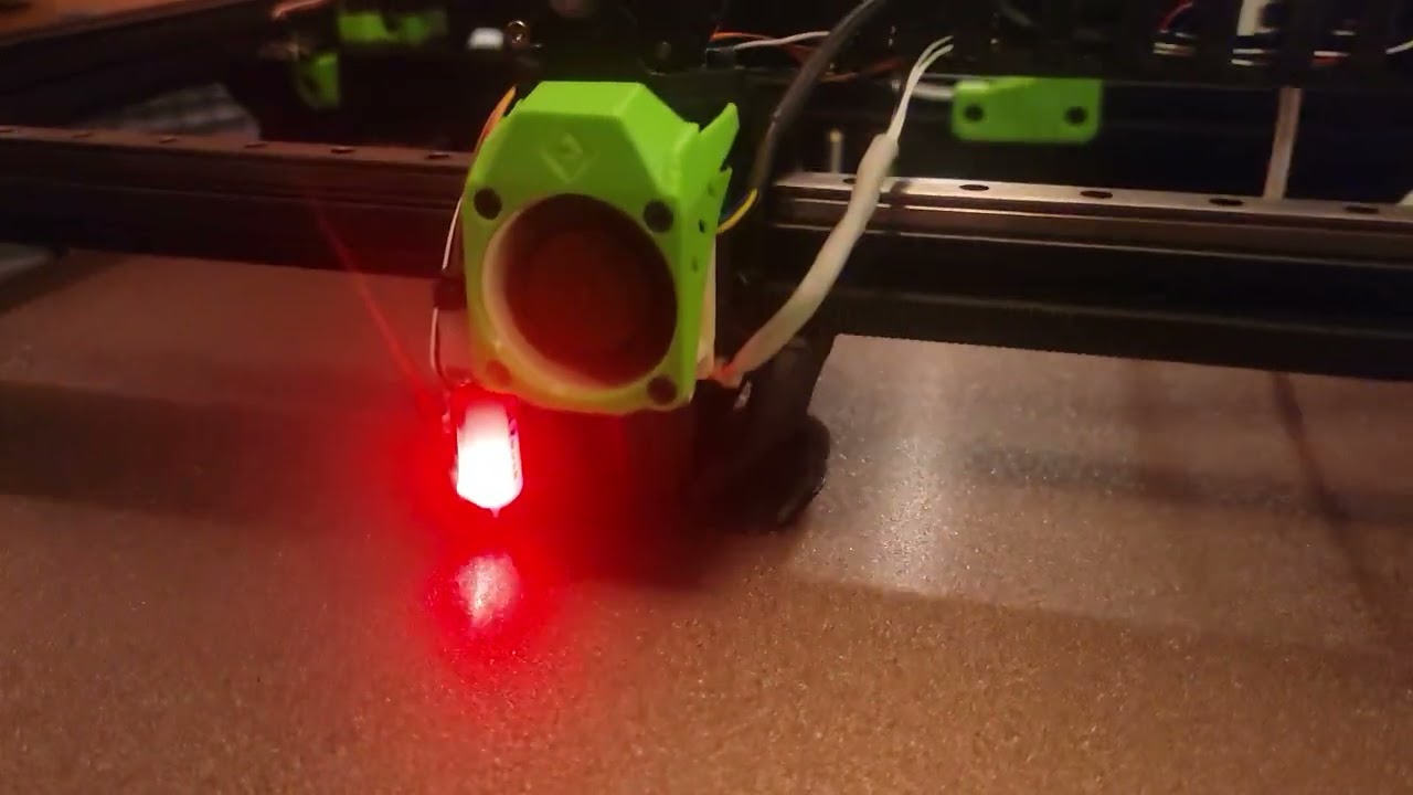 Rat Rig V-Core 3 500 running two Clearpath servos - just a quick speed test, no tuning yet