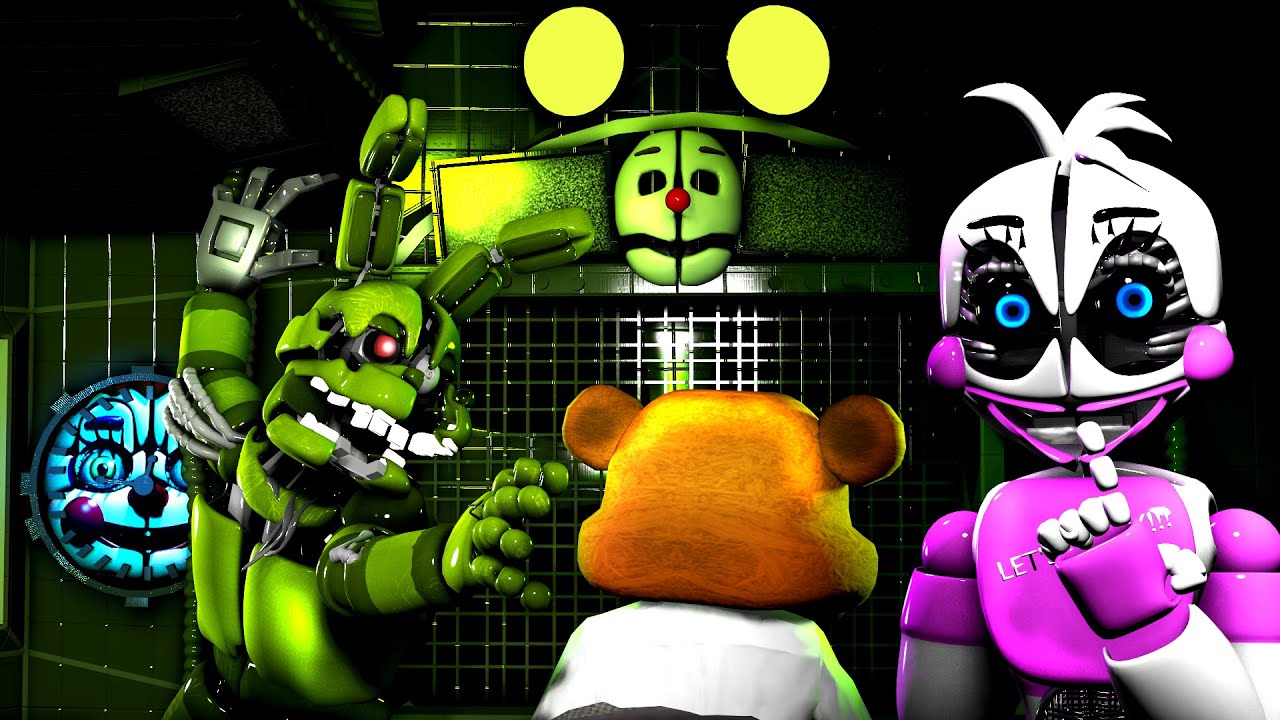 SFM FNAF FUNTIME CHICA JUMPSCARE SISTER LOCATION 