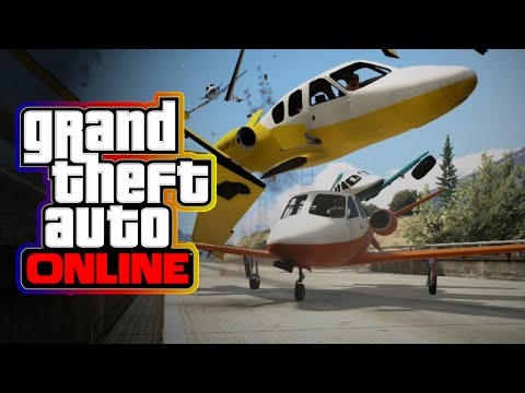 GTA 5 Online - Bullet Train Mod and the Armageddon Race! (Grand Theft Auto 5 Funny Moments)