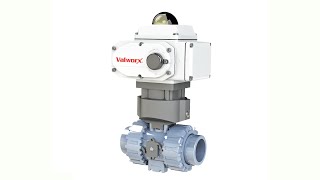 Valworx Electric Actuated PVC Ball Valves