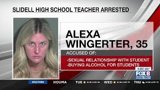 Slidell High School teacher arrested, accused of sexual relationship with student