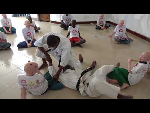 Self-Defence course for Lamadi Albino Children -12