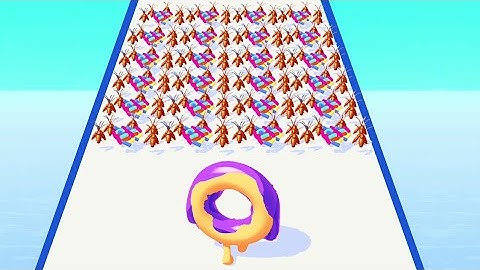 HOT DONUT 3D ALL LEVELS GAMEPLAY NEW UPDATE IOS, ANDROID GAMEPLAY WALKTHROUGH PART 7