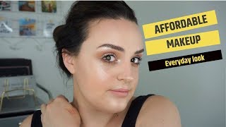 EVERYDAY MAKEUP LOOK USING -ONLY- AFFORDABLE PRODUCTS!