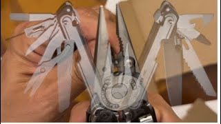 Leatherman Arc - unboxing; metal wire, cardboard, paper test
